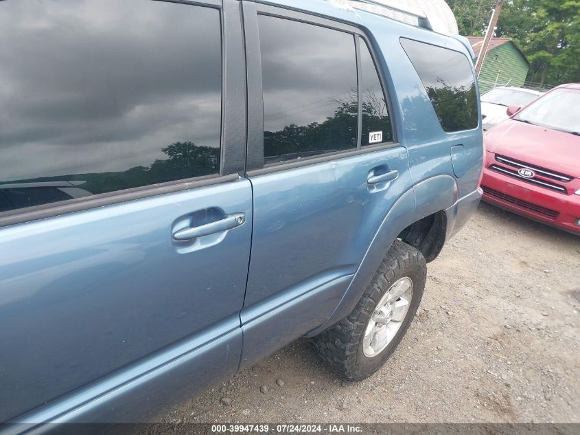 2004 Toyota 4Runner Limited V6 VIN: JTEBU17R840039542 Lot: 39947439