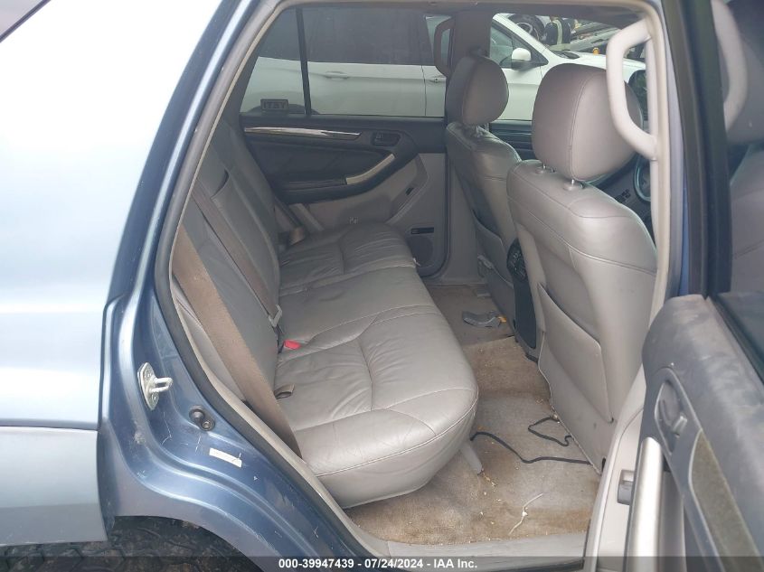 2004 Toyota 4Runner Limited V6 VIN: JTEBU17R840039542 Lot: 39947439