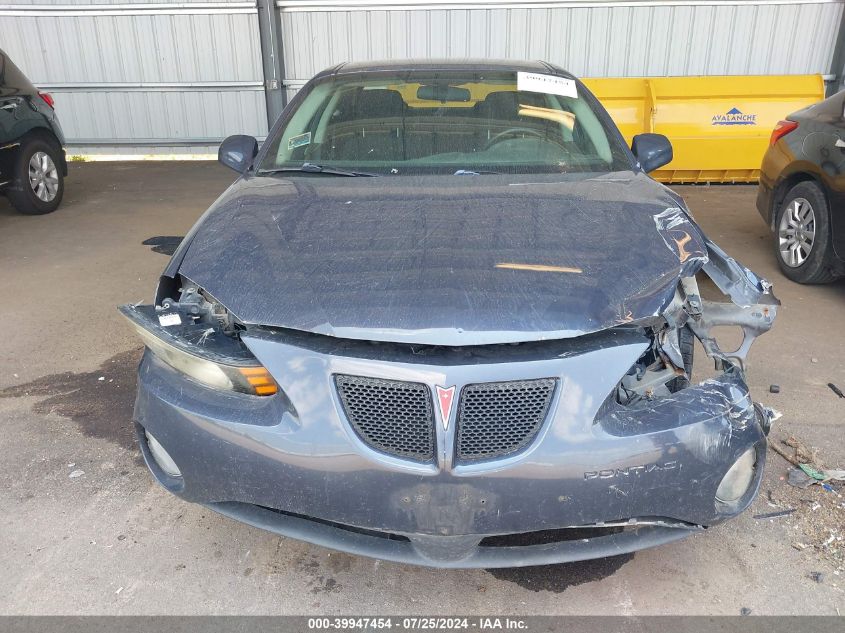 2008 Pontiac Grand Prix VIN: 2G2WP552581155838 Lot: 39947454