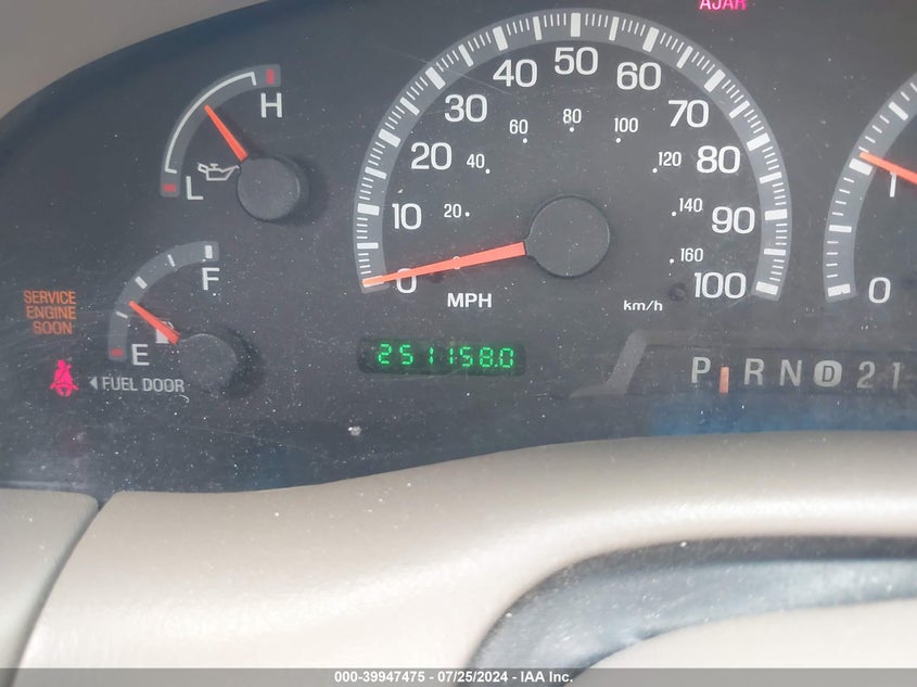 2002 Ford Expedition Eddie Bauer VIN: 1FMRU17L92LA52483 Lot: 39947475