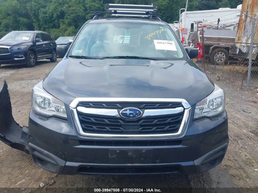 2017 Subaru Forester 2.5I VIN: JF2SJABC6HH593736 Lot: 39947508