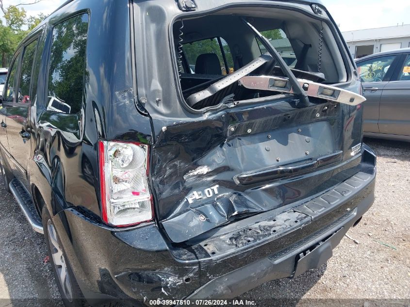 2012 Honda Pilot Touring VIN: 5FNYF4H91CB011865 Lot: 39947510