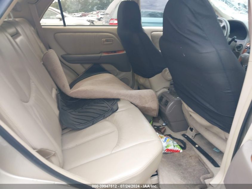 1999 Lexus Rx 300 VIN: JT6GF10U0X0041915 Lot: 39947512