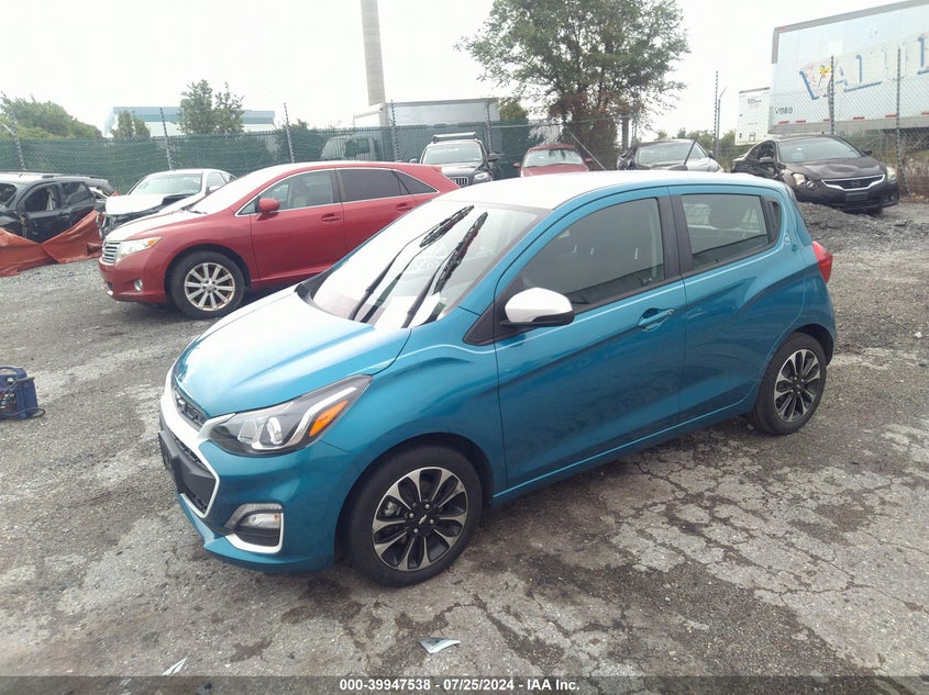 VIN KL8CD6SA9MC714555 2021 CHEVROLET SPARK FWD 1LT AUTOMATIC