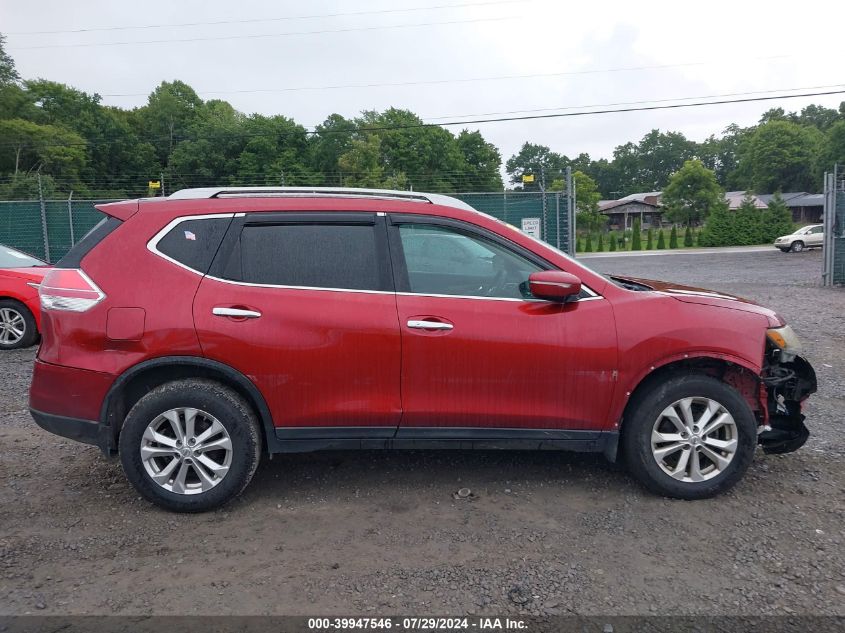 2014 Nissan Rogue Sv VIN: 5N1AT2MV1EC850640 Lot: 39947546