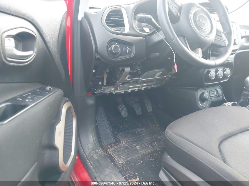 2016 Jeep Renegade Sport VIN: ZACCJBAW0GPE06955 Lot: 39947548