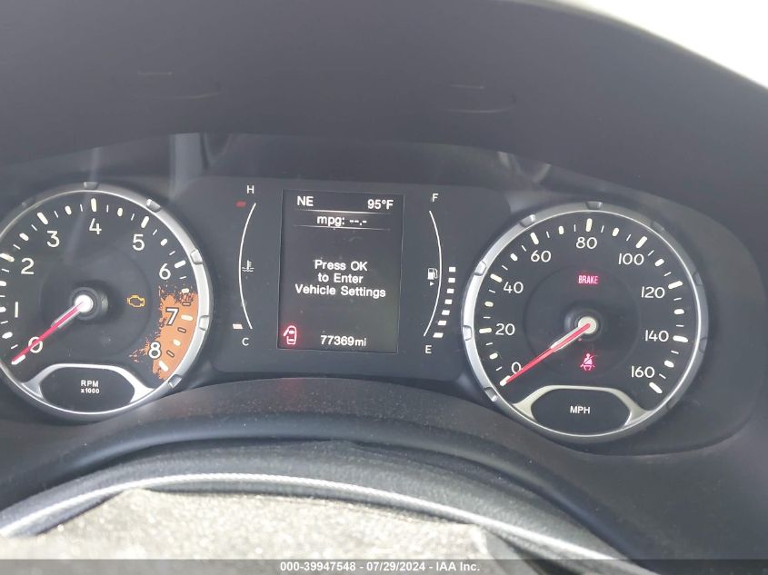 2016 Jeep Renegade Sport VIN: ZACCJBAW0GPE06955 Lot: 39947548