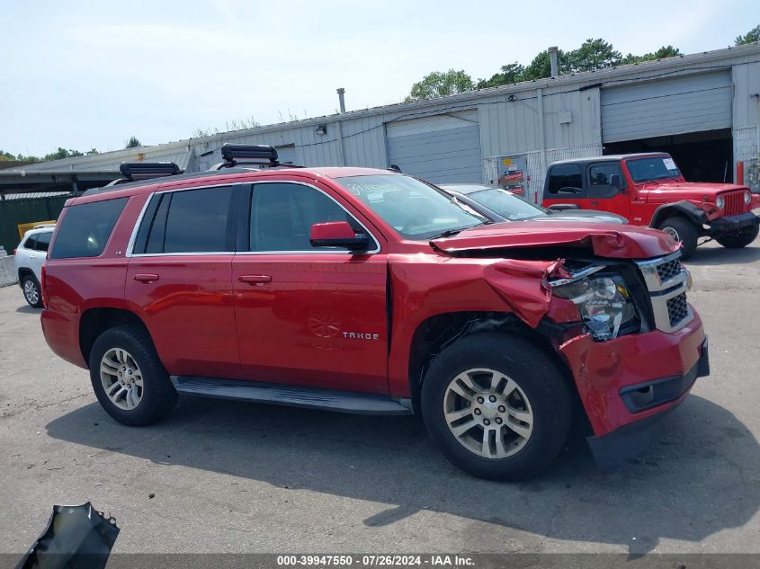 2015 Chevrolet Tahoe Ls VIN: 1GNSKAKCXFR123705 Lot: 39947550