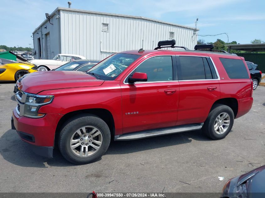 2015 Chevrolet Tahoe Ls VIN: 1GNSKAKCXFR123705 Lot: 39947550