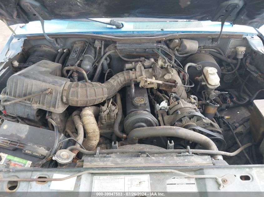 1989 Ford Ranger VIN: 1FTCR10A7KUB73768 Lot: 39947583