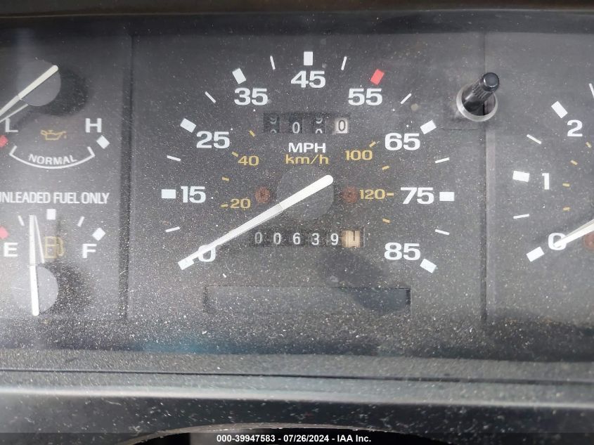 1989 Ford Ranger VIN: 1FTCR10A7KUB73768 Lot: 39947583