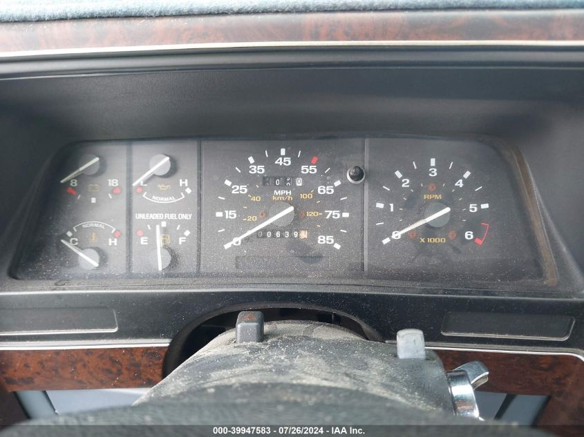 1989 Ford Ranger VIN: 1FTCR10A7KUB73768 Lot: 39947583