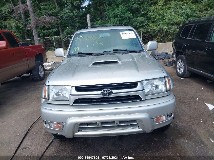 2001 Toyota 4Runner Sr5 V6 VIN: JT3HN86RX10354865 Lot: 39947605