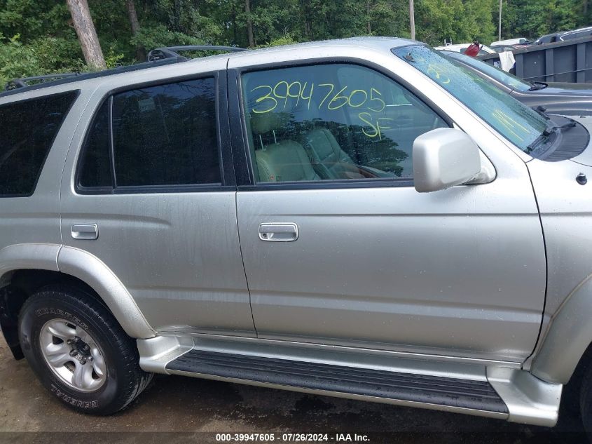 2001 Toyota 4Runner Sr5 V6 VIN: JT3HN86RX10354865 Lot: 39947605