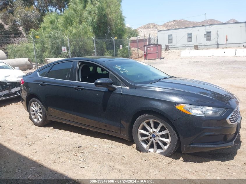 2017 FORD FUSION SE - 3FA6P0H71HR294985