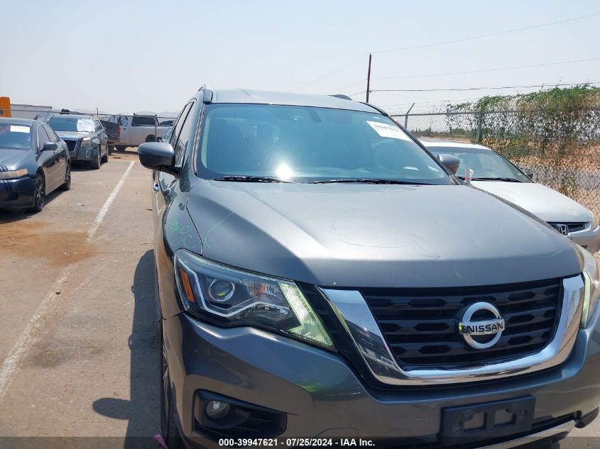 2019 Nissan Pathfinder Sv VIN: 5N1DR2MN8KC583214 Lot: 39947621