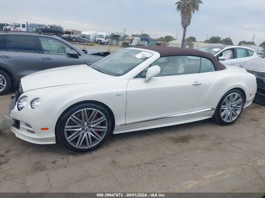 2015 Bentley Continental Gt Speed VIN: SCBGJ3ZAXFC044364 Lot: 39947673