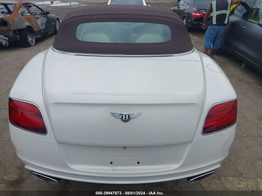 2015 Bentley Continental Gt Speed VIN: SCBGJ3ZAXFC044364 Lot: 39947673