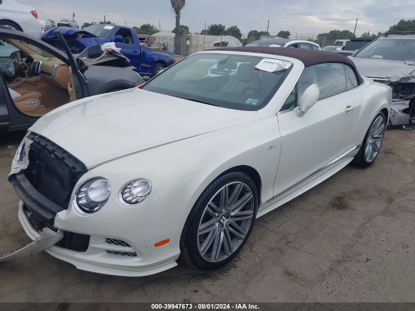 2015 Bentley Continental Gt Speed VIN: SCBGJ3ZAXFC044364 Lot: 39947673