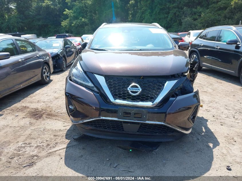 2020 Nissan Murano Sl Intelligent Awd VIN: 5N1AZ2CS9LN151649 Lot: 39947691