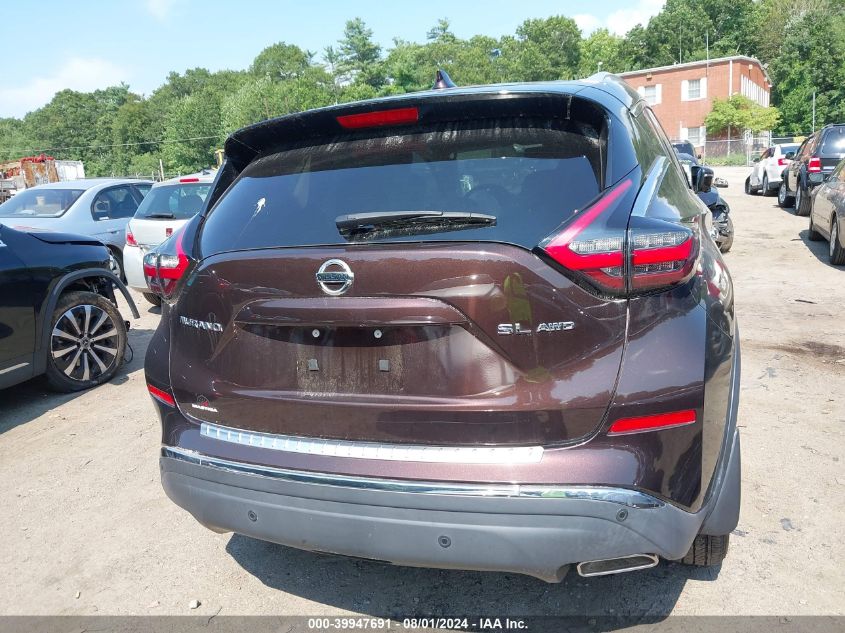 2020 Nissan Murano Sl Intelligent Awd VIN: 5N1AZ2CS9LN151649 Lot: 39947691