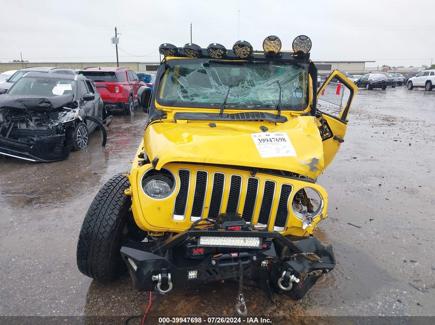 2021 JEEP WRANGLER UNLIMITED SAHARA - 1C4HJXEN9MW505664