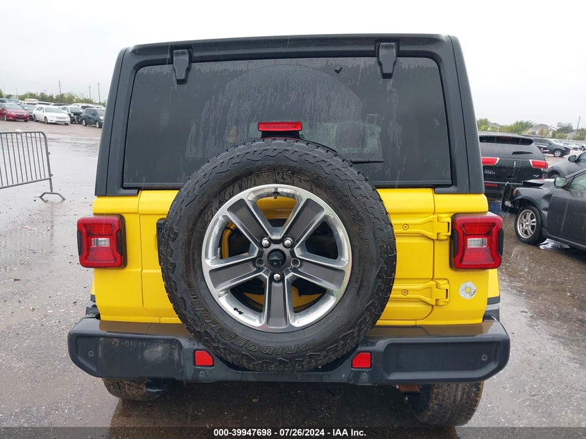 2021 JEEP WRANGLER UNLIMITED SAHARA - 1C4HJXEN9MW505664