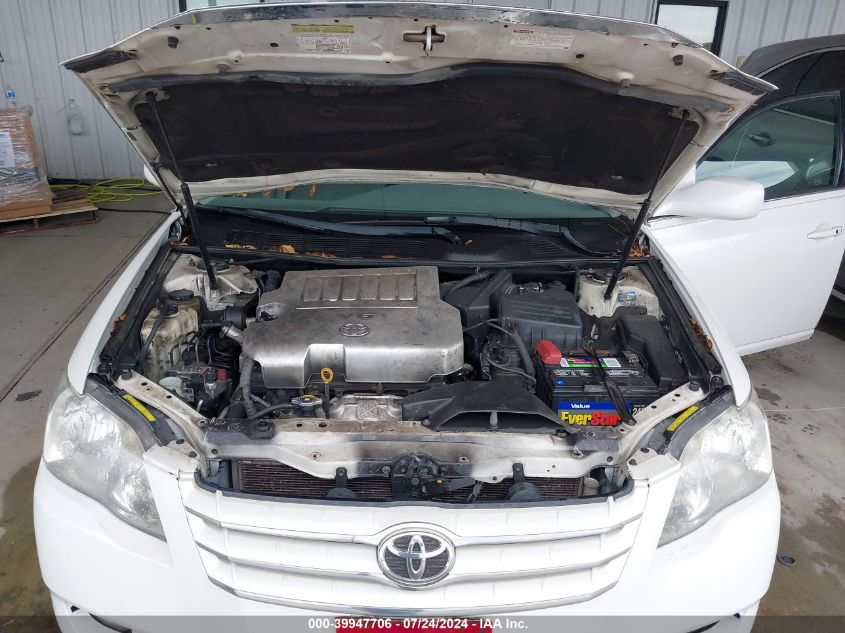 2007 Toyota Avalon Limited/Touring/Xl/Xls VIN: 4T1BK36B17U229752 Lot: 39947706