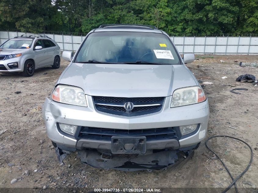 2002 Acura Mdx VIN: 2HNYD18622H532428 Lot: 39947735