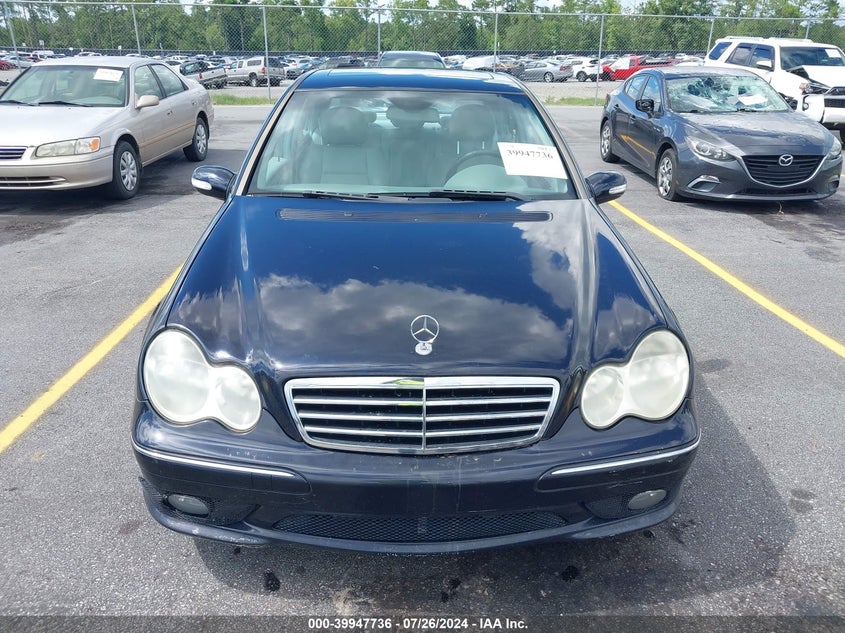 2007 Mercedes-Benz C 230 Sport VIN: WDBRF52H27F884387 Lot: 39947736