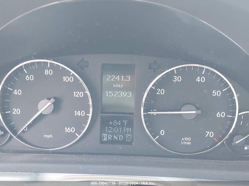 2007 Mercedes-Benz C 230 Sport VIN: WDBRF52H27F884387 Lot: 39947736