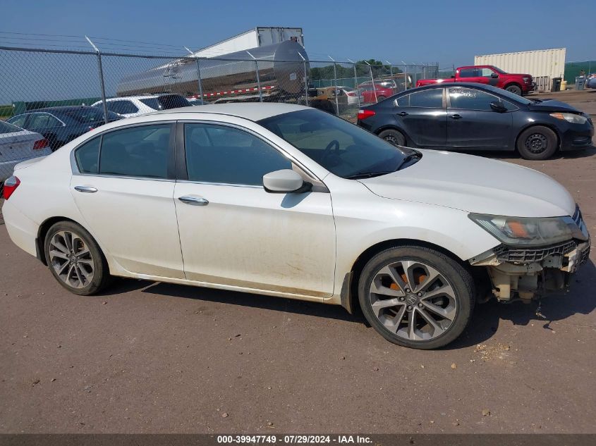 2014 Honda Accord Sport VIN: 1HGCR2F56EA133642 Lot: 39947749