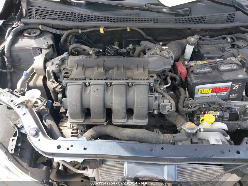 2013 Nissan Sentra Sv VIN: 3N1AB7AP7DL678176 Lot: 39947754