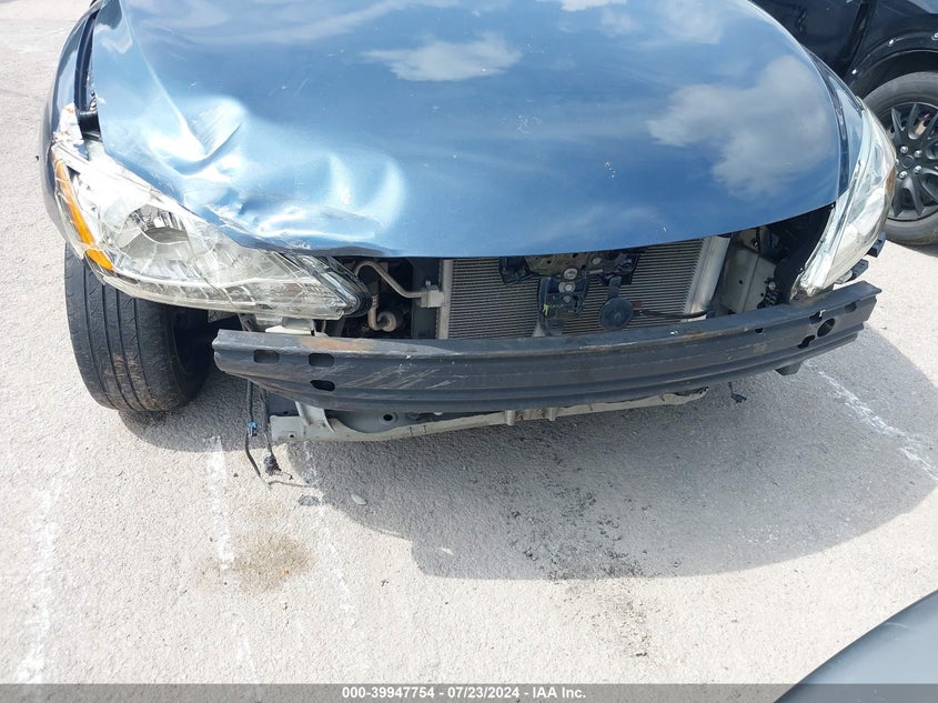 2013 Nissan Sentra Sv VIN: 3N1AB7AP7DL678176 Lot: 39947754