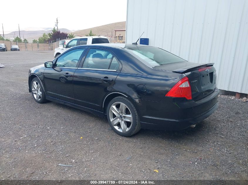 2012 Ford Fusion Sport VIN: 3FAHP0DC6CR170201 Lot: 39947759