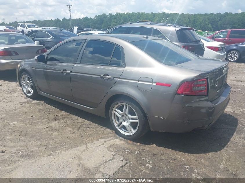 2008 Acura Tl 3.2 VIN: 19UUA66218A040010 Lot: 39947769