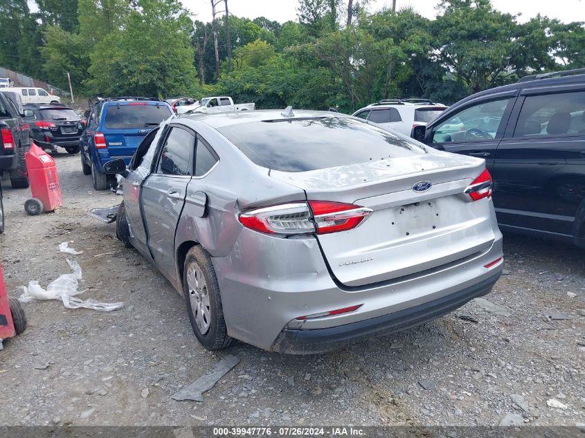 2020 Ford Fusion S VIN: 3FA6P0G71LR206074 Lot: 39947776