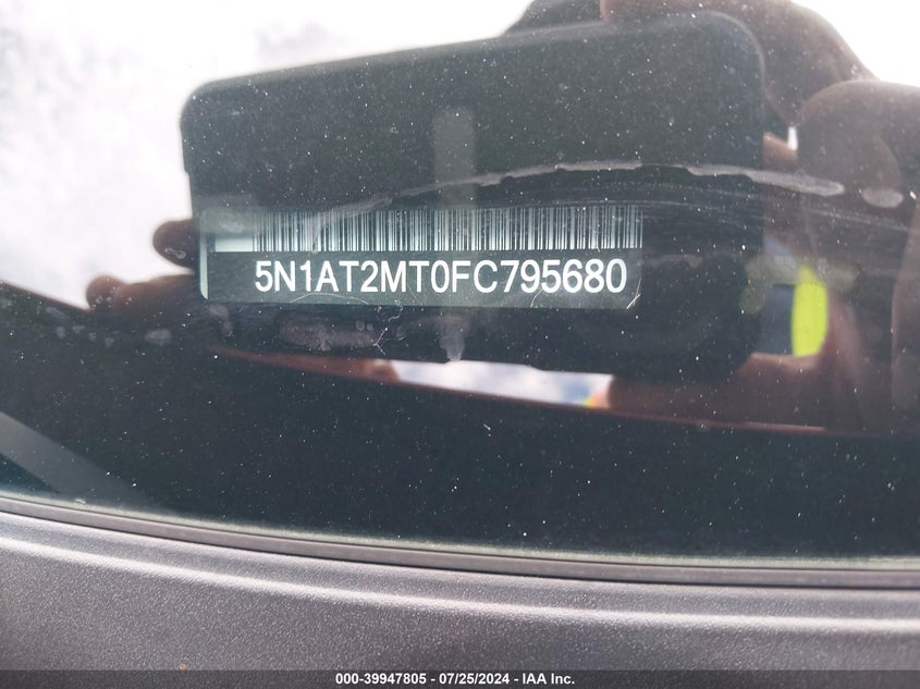 2015 NISSAN ROGUE S/SL/SV - 5N1AT2MT0FC795680
