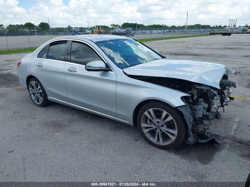 55SWF8DB9KU321685 2019 MERCEDES-BENZ C CLASS - Image 1