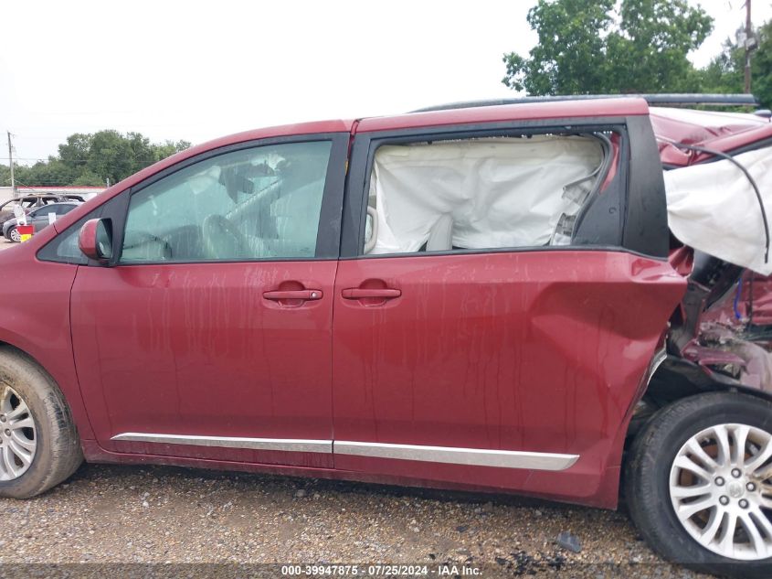 5TDYK3DC4ES418116 2014 Toyota Sienna Xle V6 8 Passenger