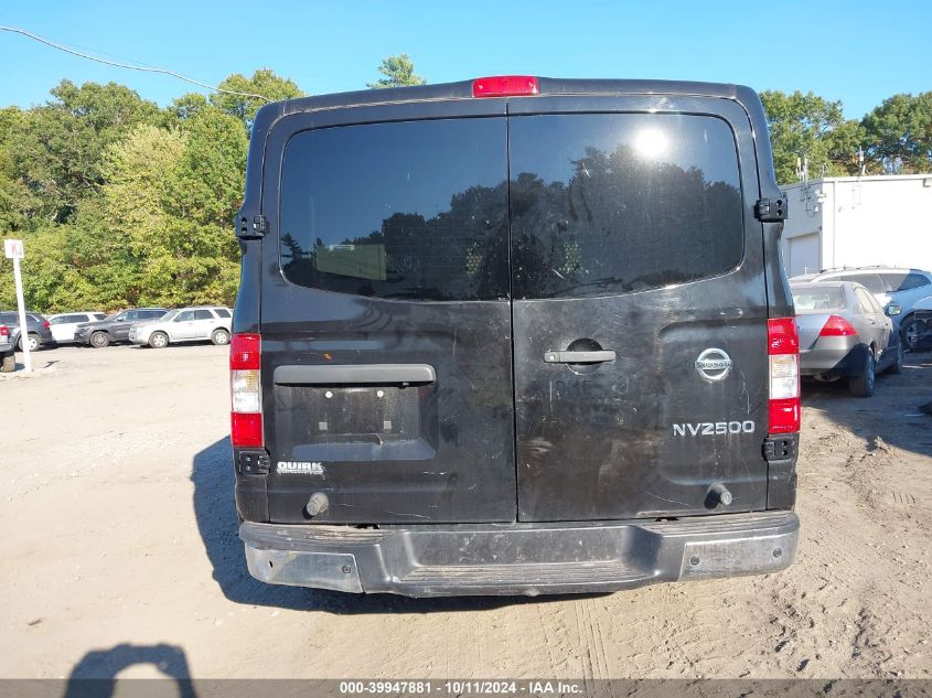 2018 Nissan Nv Cargo Nv2500 Hd Sl V6 VIN: 1N6BF0KY0JN802141 Lot: 39947881