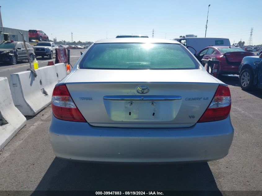 2004 Toyota Camry Le V6 VIN: 4T1BF32K04U571456 Lot: 39947883