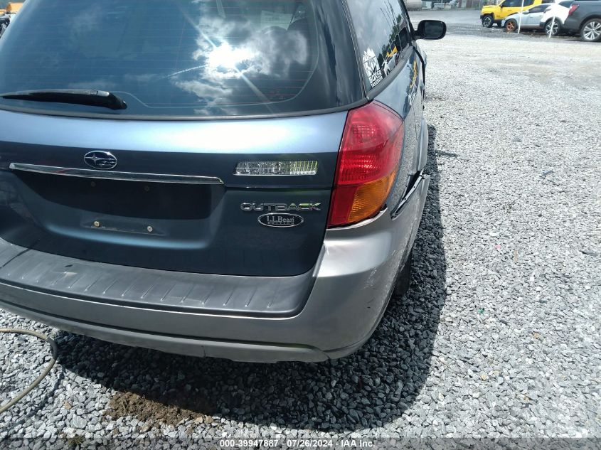2005 Subaru Outback 3.0R L.l. Bean Edition VIN: 4S4BP86C254379714 Lot: 39947887