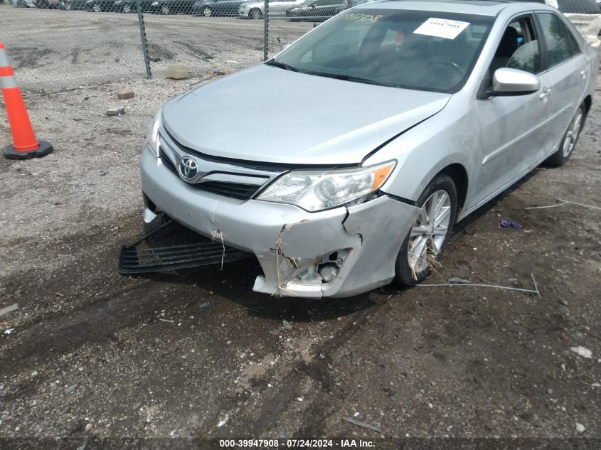 2012 Toyota Camry Xle VIN: 4T4BF1FK8CR273675 Lot: 39947908