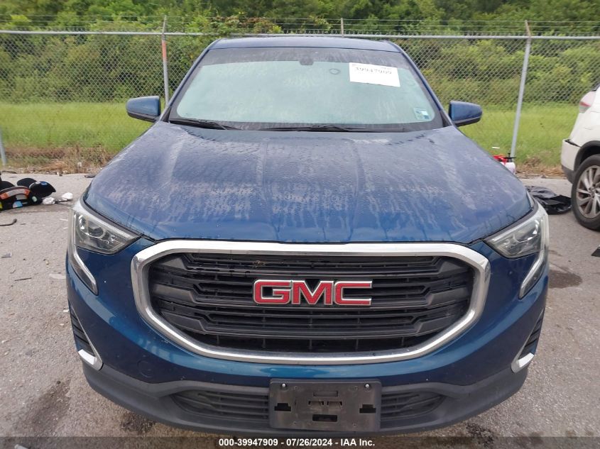 2019 GMC Terrain Sle VIN: 3GKALMEV2KL341059 Lot: 39947909