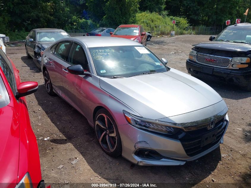 2021 Honda Accord Sport Se VIN: 1HGCV1F40MA003108 Lot: 39947918