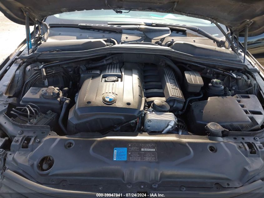 2010 BMW 528I I VIN: WBANU5C52AC126601 Lot: 39947941