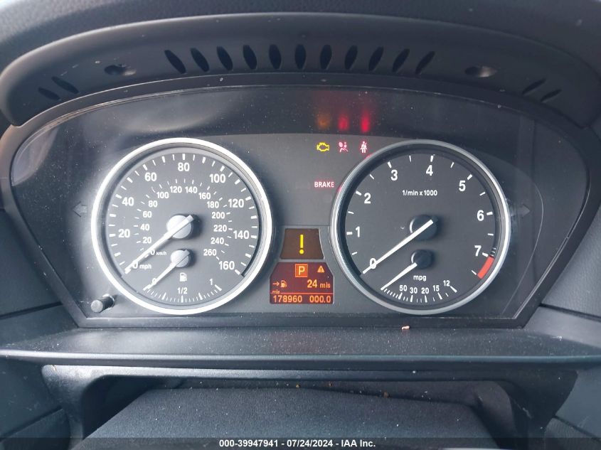 2010 BMW 528I I VIN: WBANU5C52AC126601 Lot: 39947941