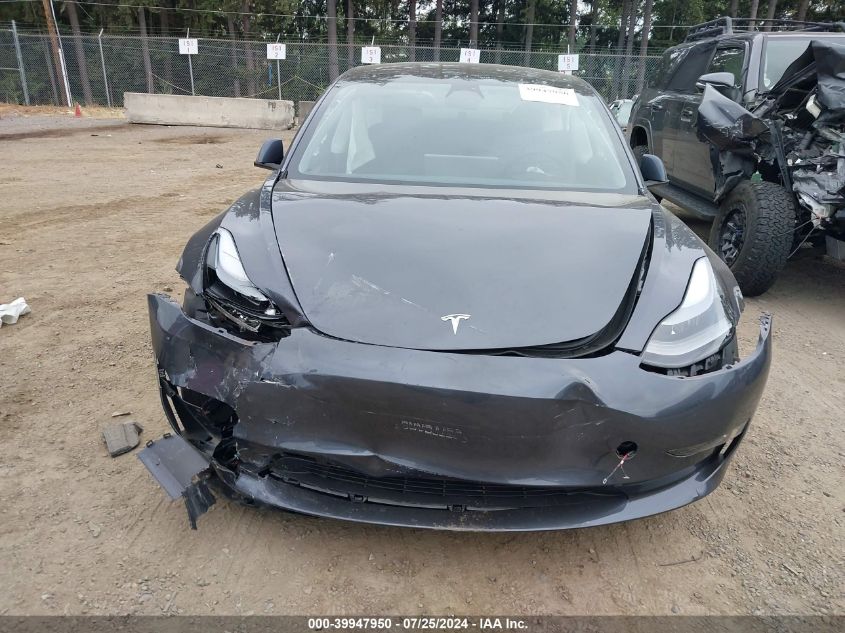 2023 Tesla Model 3 Long Range Dual Motor All-Wheel Drive VIN: 5YJ3E1EB9PF659740 Lot: 39947950