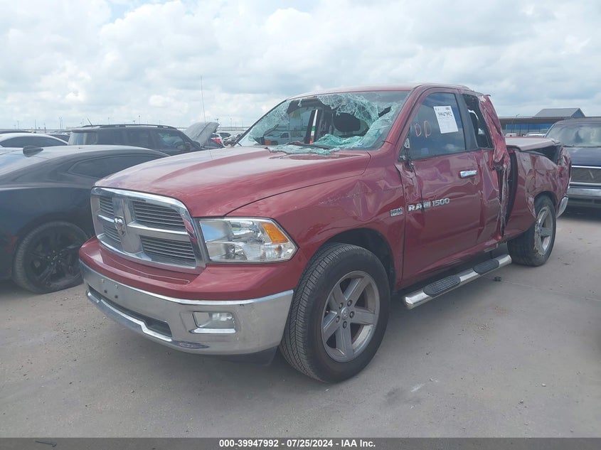 2012 DODGE RAM 1500 VIN: 1C6RD6GT7CS302030